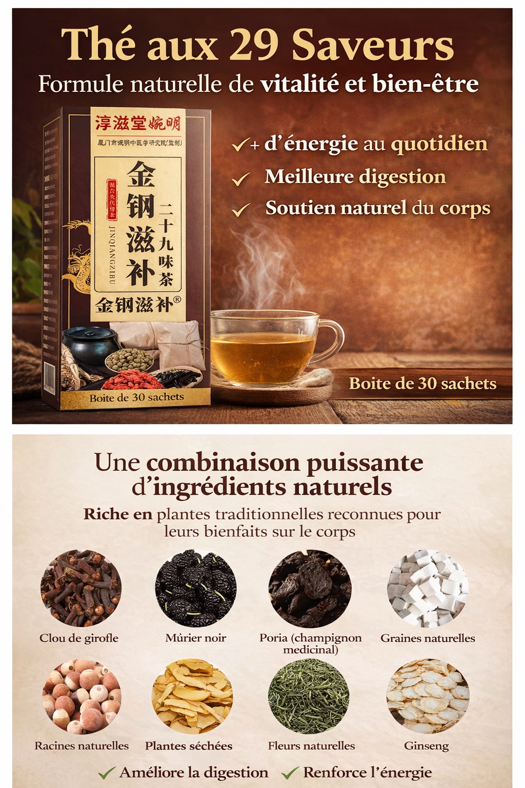 THE 29 SAVEURS-ENERGIQUE