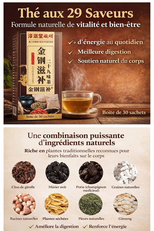 THE 29 SAVEURS-ENERGIQUE